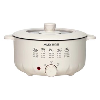 Chigo Electric Hot Pot for Home Use, Dormitory Electric Cooking Pot, Electric Hot Pot with 5L Large Capacity, Multifunctional All-In-One Pot, Wholesale Electric Hot Pot