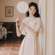 2025 New New Chinoiserie Summer Chinoiserie Daily Skirt Young Girl Cheongsam Bridesmaid Dress Women's Dress