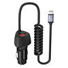 Cross-Border Pd30W+Qc18W Car Charger, Super Fast Charging Car Charger with Retractable Cable, Factory Wholesale