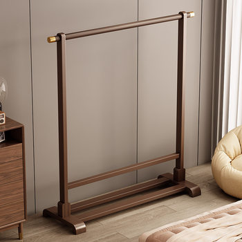 Coat Rack, Floor-Standing Vertical Household Clothes Rack, Bedroom Bedside Clothes Rack, Multi-Functional Clothes Drying Rack