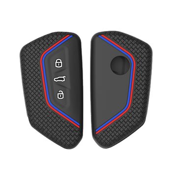 For Volkswagen Golf 8 silicone key set ID. 7 VIZZION key bag GOLF8 eighth generation protective cover
