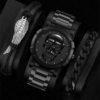 New fashion large dial cool skull trendy men's watch business dark wind cross-border quartz watch