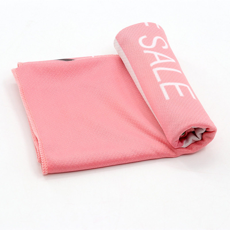 Amazon printed sports towel summer cooling ice towel quick-drying cold towel sports fitness ice silk cool feeling