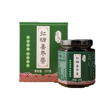 Ginger jujube ginger jujube tea cream brown sugar ginger tea handmade cream 250g black sugar red jujube brown sugar ginger jujube Shandong packaging