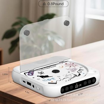 Listen to the original sound Cross-border CD player Walkman CD player Portable with CD Fetal education machine Learn English cd repeater