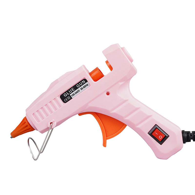 热熔胶枪厂家批发多色多功率胶枪7mm11mm胶棒手工热熔枪不烫手