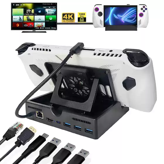 ROG Xbox Ally X Docking Station for Black Myth: Wukong, ROG Ally Multi-Function Cooling Dock