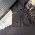 Neck Lanyard Card Holder [Black]