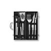 Amazon Hot Outdoor BBQ Tools Set Six-piece Baking Aluminum Box Set Overseas Direct Selling