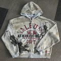J662 mud dyed old sweatshirt