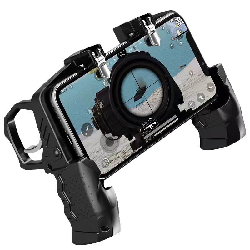 Manufacturer Wholesale Mobile Game Button Handle Two-In-One Stretchable and Retractable Game Handle Bracket Grip Mobile Game