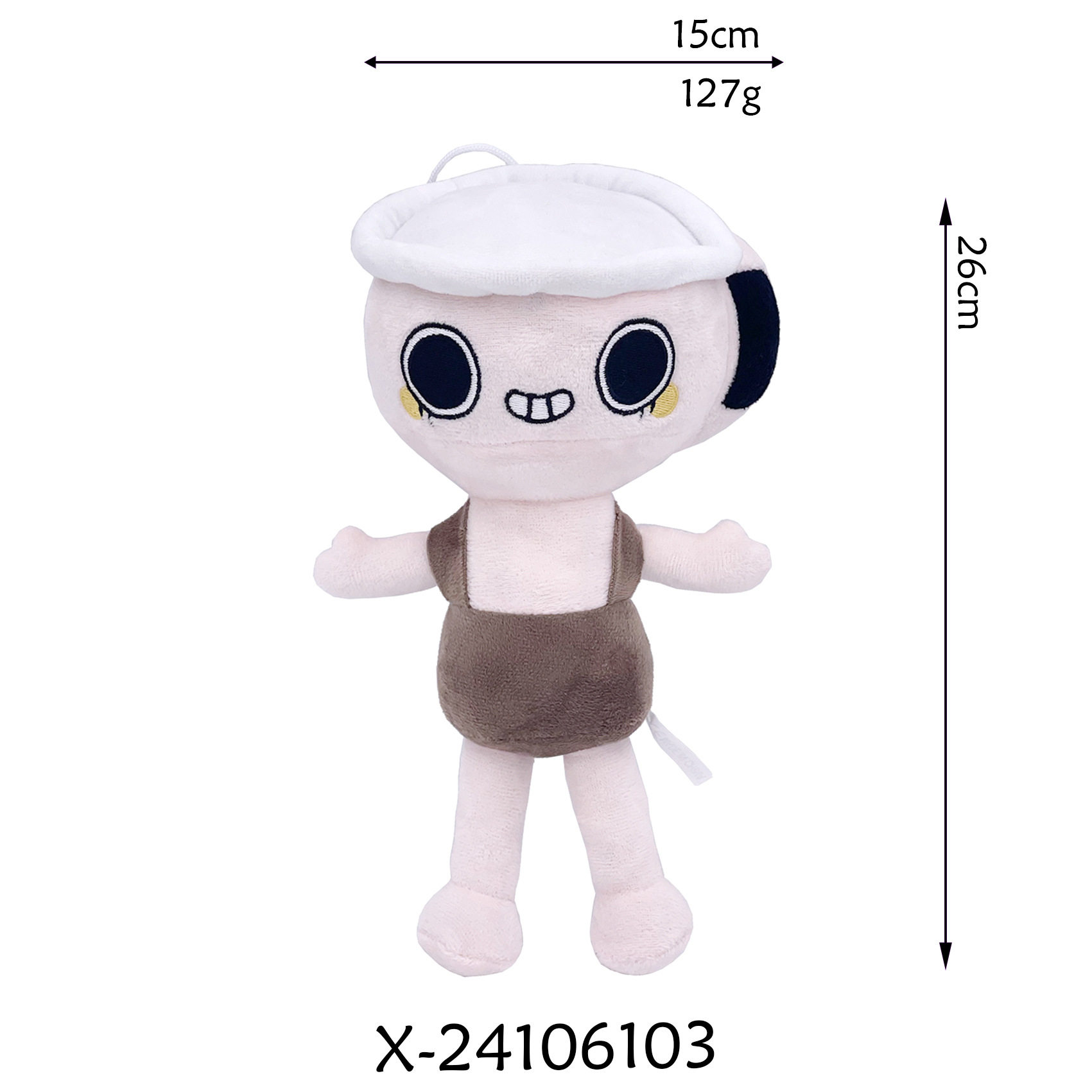 跨境新品dandy’s world plush 丹迪的世界毛绒玩具玩偶公仔娃娃