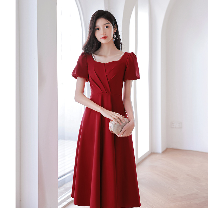 (Mới) Mã E6335 Giá 1300K: Váy Đầm Liền Thân Dự Tiệc Nữ Tunkcl Dùng Trong Lễ Cưới Thời Trang Nữ Ngày Cưới Chất Liệu G04 Sản Phẩm Mới, (Miễn Phí Vận Chuyển Toàn Quốc).