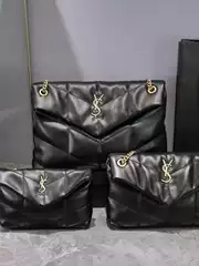 Y Brand Cross-Border Cloud Bag with Large Capacity, Double Chain, High-End Feel, Versatile Crossbody Bag, Underarm Bag, Shoulder Bag, Women's Bag