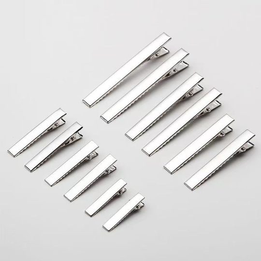 Nickel Duckbill Clip Handmade DIY Hairpin Material Hair Accessories Bow Clip Spring Clip Headwear Jewelry