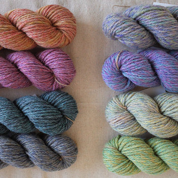 Manzi elder brother pure wool thread hand-woven coarse wool thread rod thread 2/9NM3 stranded wool 5mm rod needle