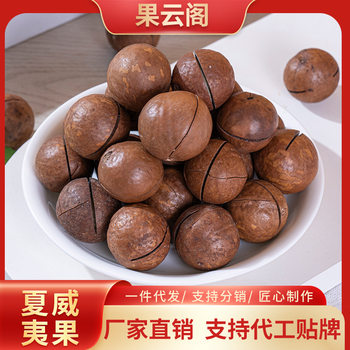 Nut Manufacturers Straight Hair Vacuum Packaging Macadamia Nuts Office Family Leisure Snacks Whole Bag Wholesale Nuts in Stock