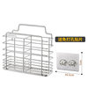 304 Stainless Steel Chopstick Holder Multifunctional Chopstick Cage Kitchen Wall-Mounted Chopstick Storage Rack No-Drill Shelf