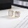 Серьги S925 с серебряной иглой и четырехлистным клевером, новинка 2025 года, взрывной нишевый дизайн, высококачественные серьги, чистые красные серьги с темпераментом mini 3