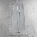 Straight-leg pants-grey
