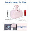 Feihong Cross-Border Large-Capacity Cosmetic Bag Convenient Portable Toiletry Bag Fluffy Large Wide Opening Cosmetic Toiletry Bag