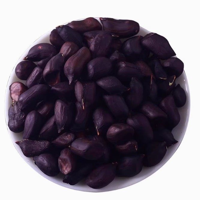 Yunnan Black Peanuts New Arrival Raw Shelled Fried Black Peanuts Specialty Rich Black Skin Selenium Peanuts