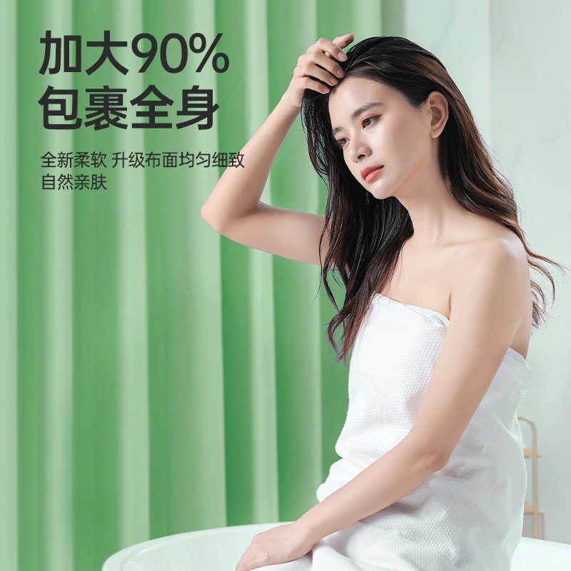 Disposable bath towel individually packaged pure cotton extra thick travel disposable towel compressed travel hotel supplies