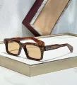 Pattern yellow frame brown