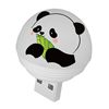 USB Night Light Intelligent Voice Night Light USB Light Mini Voice Controlled Night Light Home Creative Cute Panda Light