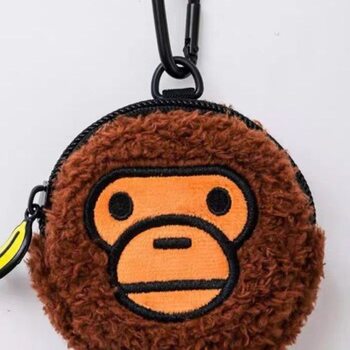 In-Stock New Hot-Selling Magazine Supplement Cute Little Monkey Coin Purse Coin Holder Pendant Baby Pendant