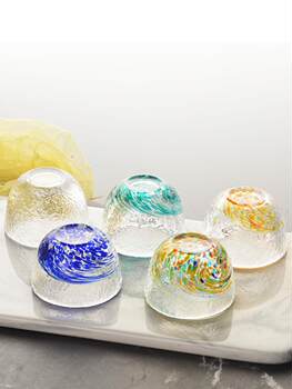 Japanese Sake Pot Set 0.05kg White Wine Glass Glass Rice Wine Warmer Household Hot Wine Sake Cup Tray