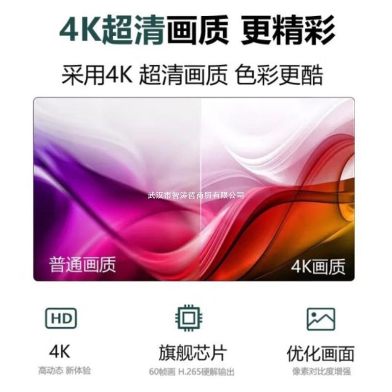 Full Netcom 4K Network Tv Set-Top Box Hd Smart Wireless Wifi Bluetooth Voice Home Tv Box