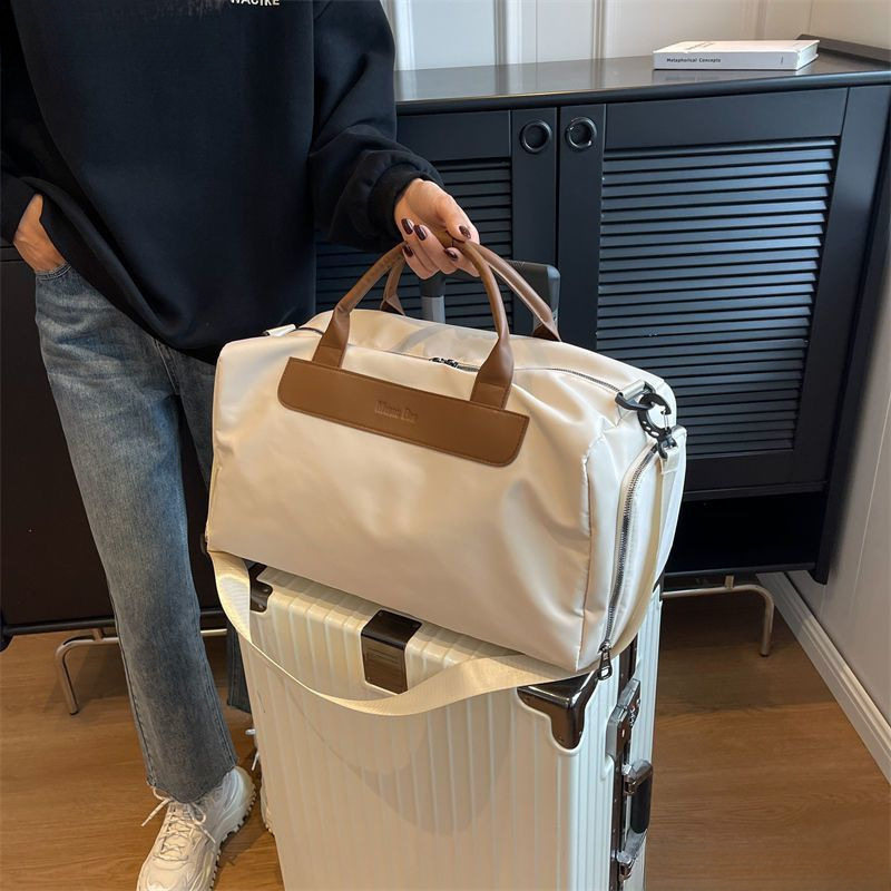 Travel Bag, Women's Large-Capacity Fitness Bag, Men's Dry and Wet Separation Sports Bag, Lightweight Portable Luggage Bag, Short-Distance Travel Bag