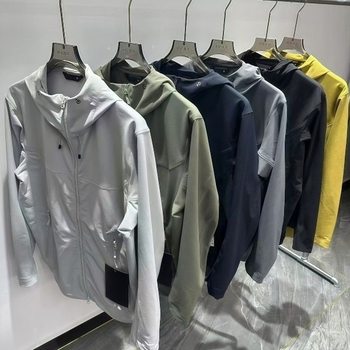 Sunstone M8 Soft Shell Jacket Windproof Waterproof Elastic Wear-Resistant Hooded Sports Jacket Outdoor Jacket New Style