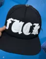 Fk white leather black
