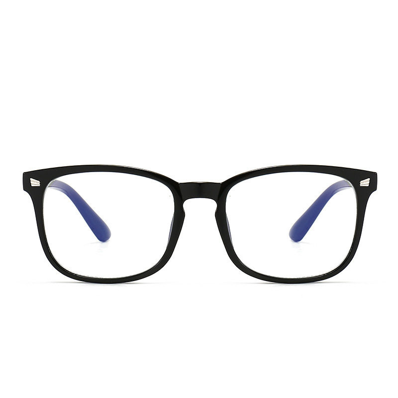 New Anti-Blue Light Glasses for Women, Plain Glasses, Blue Light Computer Goggles, Tiktok Glasses Frame, Women's Square Frame