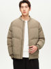 Woog200590 White Duck down Baseball Collar down Jacket Men's 2025 Winter New Slightly Loose Thickened Warm Jacket