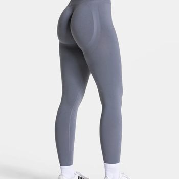 Cross-Border Seamless Knitted Hip-Lifting Yoga Pants, Tight-Fitting High-Waisted Quick-Drying Sports Pants, Outdoor Running Fitness Pants for Women