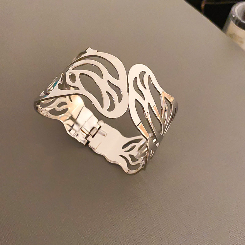 欧美跨境简约时尚手镯臂环小众冷淡风气质手环高级感百搭手饰批发