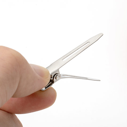 Hair Root Fixing Fluffy Pointed Bend Clip Hairpin Studio Makeup Artist Styling Hairdressing Duckbill Clip Positioning Partition Hairpin