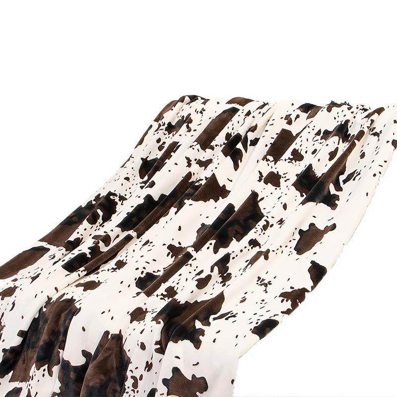 Cross-Border Exclusive Printed Flannel Blanket, Flannel Single Blanket, Amazon's Popular Single Office Blanket