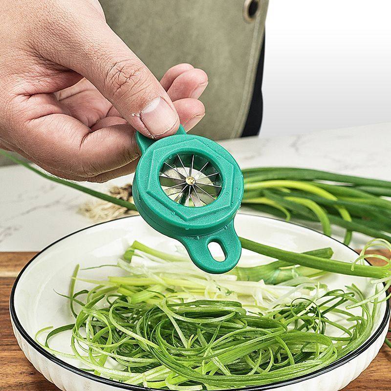 Onion Shredding Tool, Onion Shredding Knife, Fine Onion Shredding Stainless Steel Shredder, Kitchen Supplies Gadget, Multi-Functional Vegetable Cutter