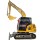 Внешнеторговый подержанный небольшой экскаватор KOMATSU70 с бульдозером, бывший в употреблении Hitachi Carter Lynx на острове Исикава Такеучи mini 4