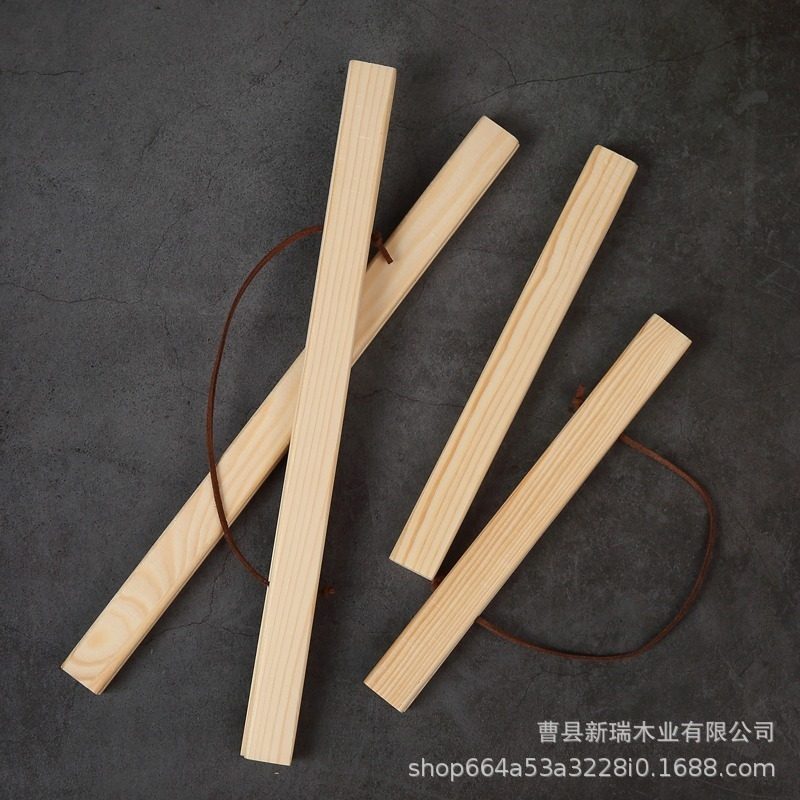 Factory supply solid wood poster clip hanging picture clip INS Nordic style painting core magnet canvas photo frame