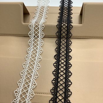 New Exquisite Water Polyester Lace Cut Out Embroider Lace Bilateral Barcode Lolita Dress Necklace Lace