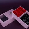 Factory Spot Six Roses Gift Box Touch Paper 6 Roses Jewelry Box Valentine's Day Jewelry Packaging Box