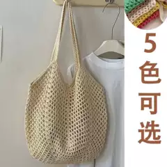 包新款编织包镂空单肩包大容量女草编包包包女款夏天女包跨境批发