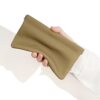Pu Leather Automatic Closed Clutch Cosmetic Bag Ultra-Thin Portable Large Capacity Daily Korean Style Coin Mobile Phone Bag