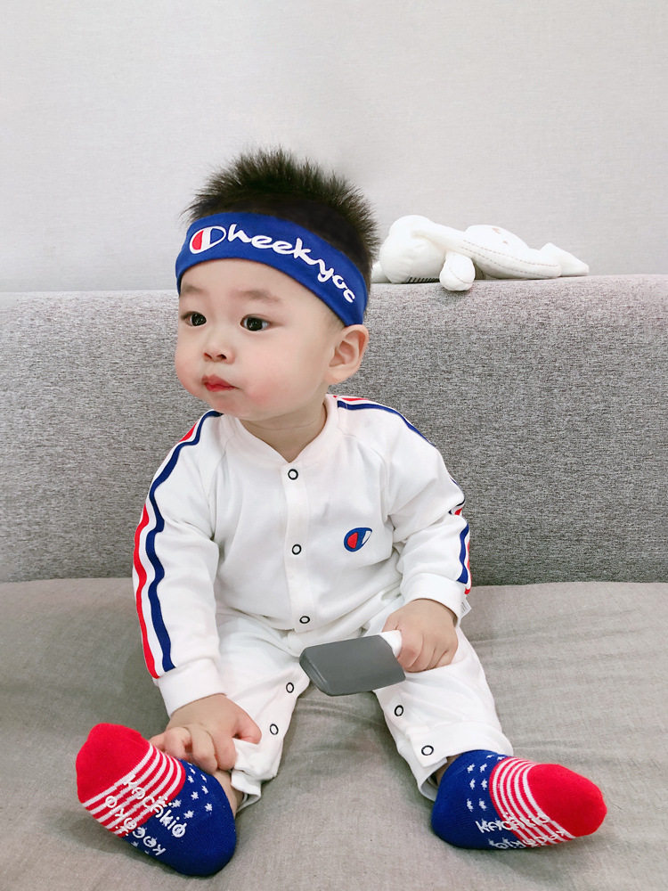 Newborn Baby Spring and Autumn Pure Cotton Romper Infant Long-Sleeve Jumpsuit Hundred-Day Birthday Outing Clothes Crawling Suit One-Piece