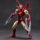 Zhongdong Toys Iron Man MK85 Ручная работа версии 1.0 Marvel Doll Совместная подвижная модель украшения Обновленная версия